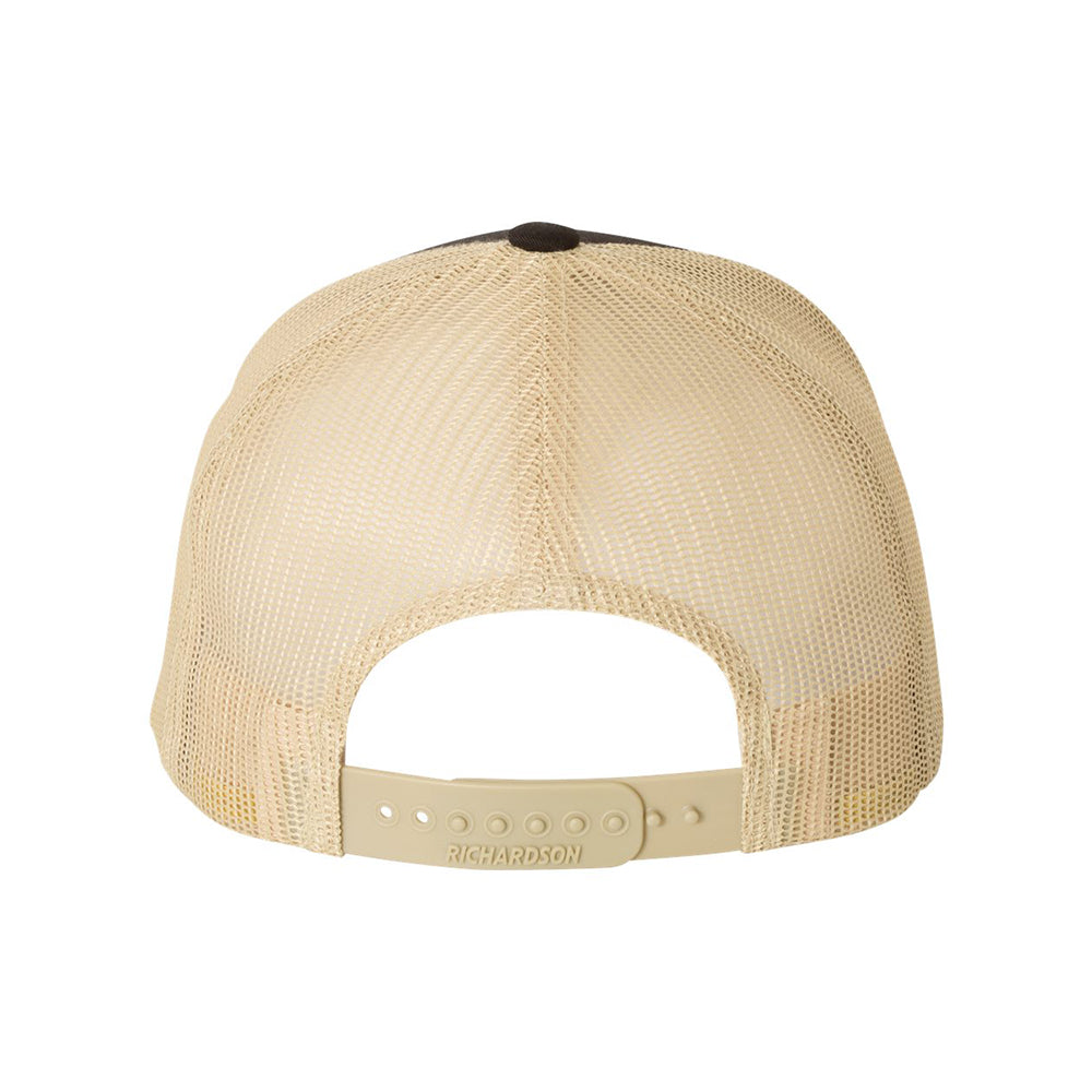 6-Panel Trucker Style Cap with Robinson Patch
