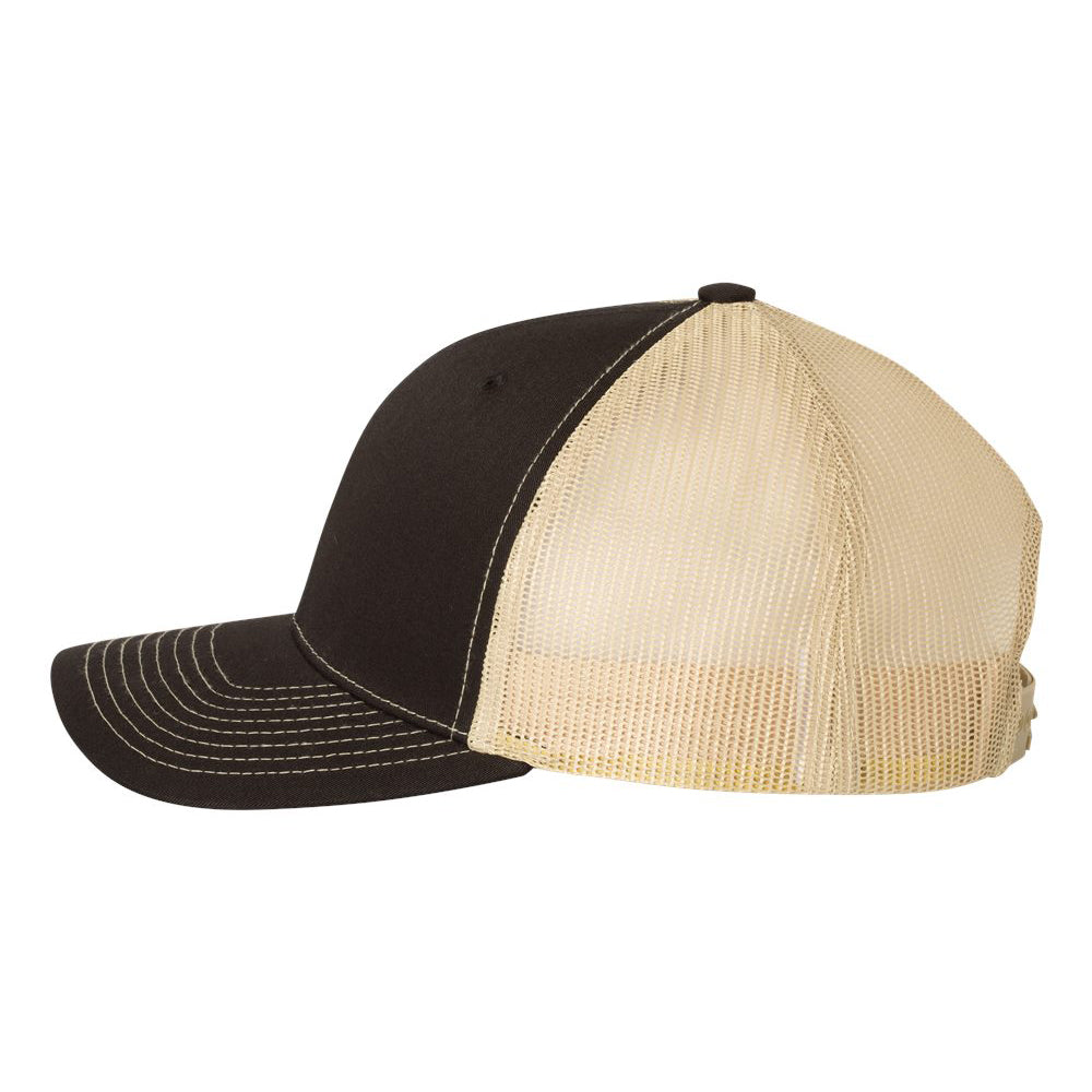 6-Panel Trucker Style Cap with Robinson Patch