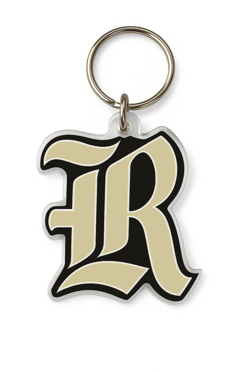 Robinson "R" Keychain