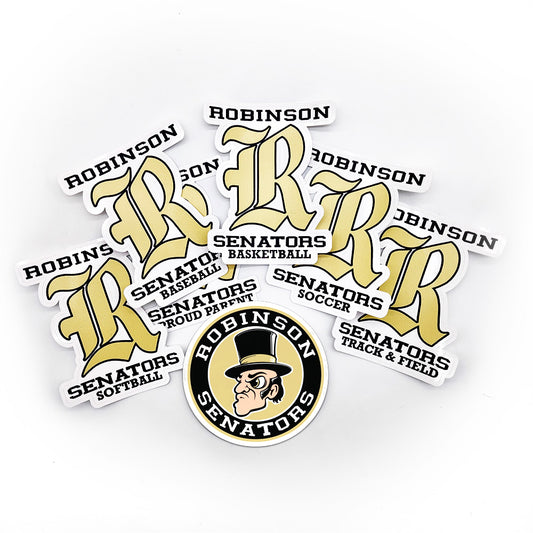 UV Printed Robinson Die-Cut Stickers