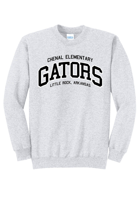 Chenal Elementary "Gators" Adult Crewneck Sweatshirt