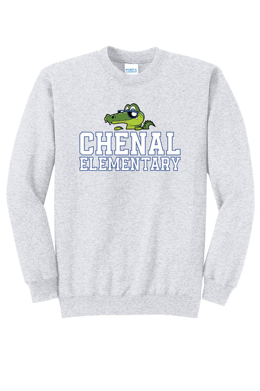 Chenal Elementary "Sunglasses" Adult Crewneck Sweatshirt