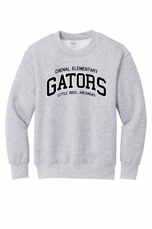 Chenal Elementary "Gators" Youth Crewneck Sweatshirt