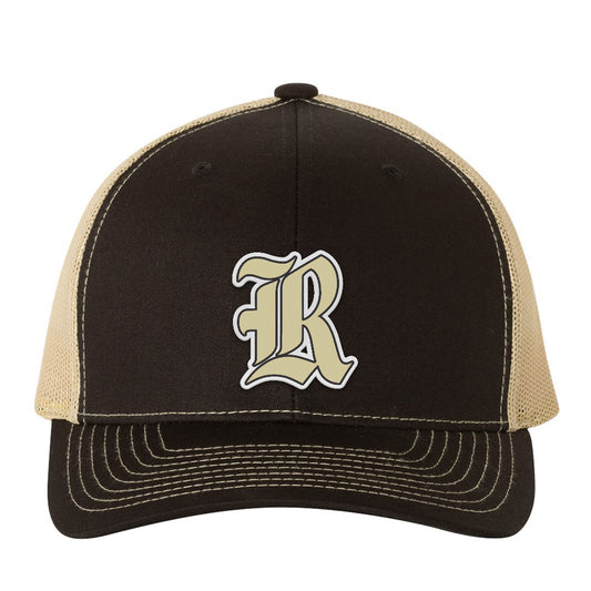 6-Panel Trucker Style Cap with Robinson Patch