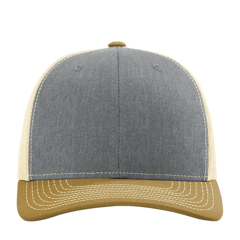 6-Panel Trucker Style Cap With Patch