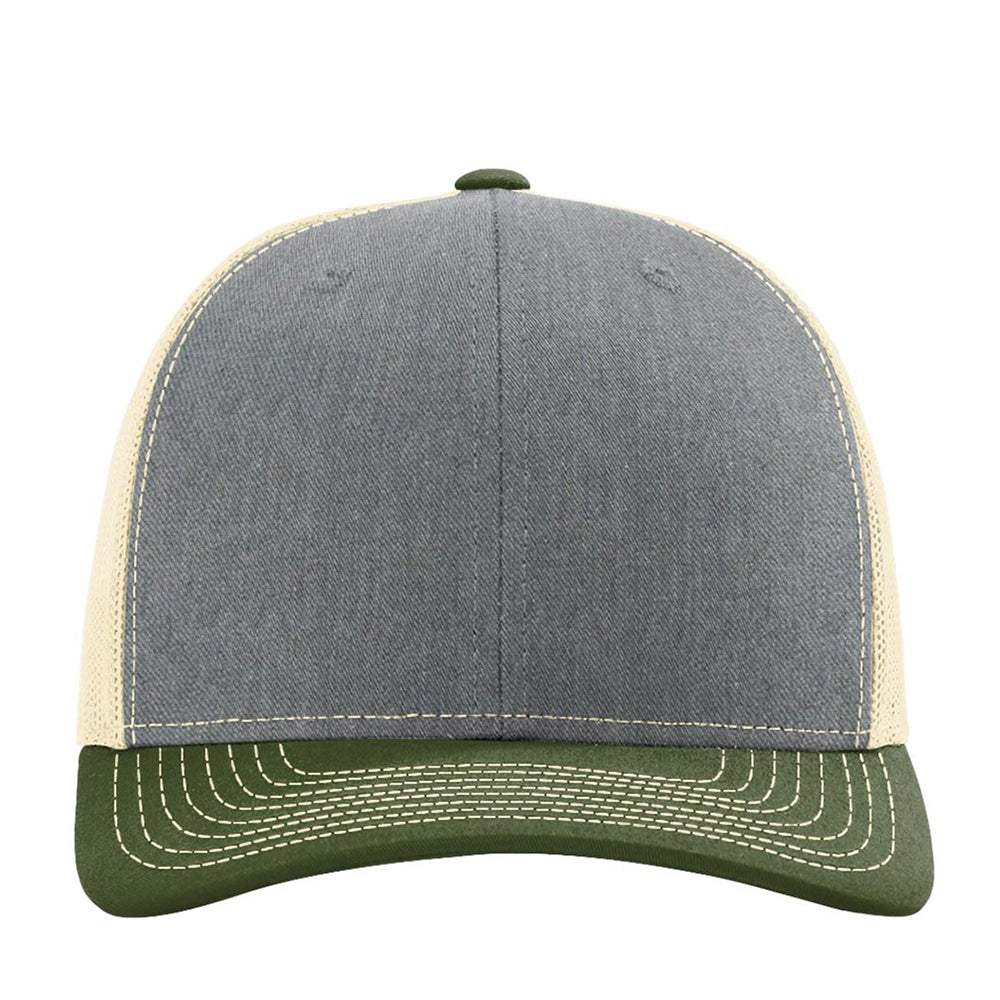 6-Panel Trucker Style Cap With Patch