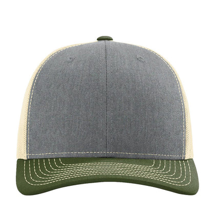 6-Panel Trucker Style Cap With Patch