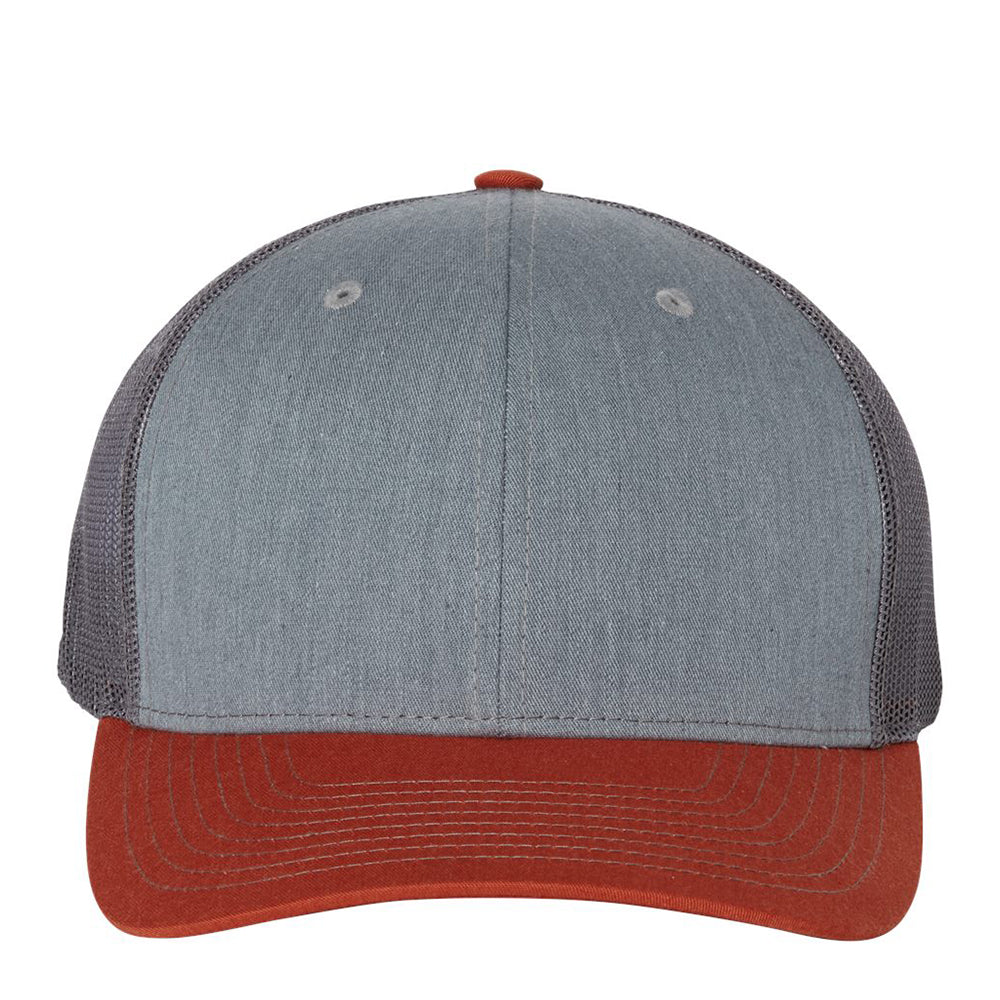 6-Panel Trucker Style Cap With Patch