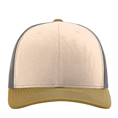 6-Panel Trucker Style Cap With Patch