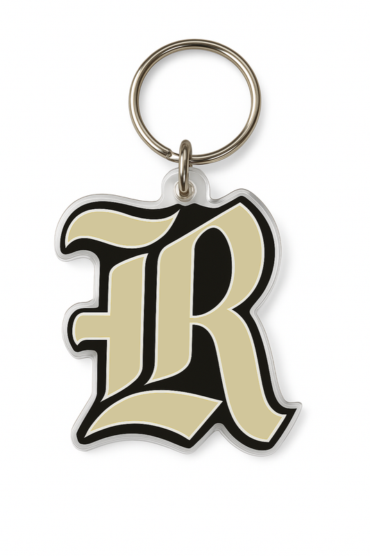 Robinson "R" Keychain